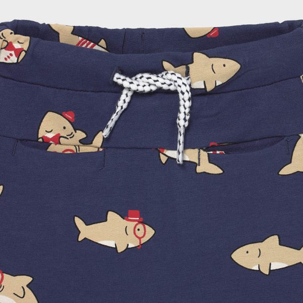 Conjunto calções estampado malha recém nascido menino - Image 3