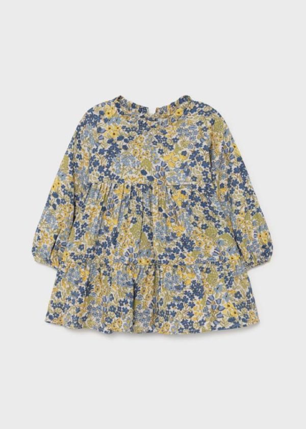 Vestido estampado bebé menina - Image 1