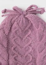 Conjunto gorro cachecol luvas bebé menina - Image 3