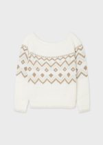 Camisola jacquard rapariga - Image 2