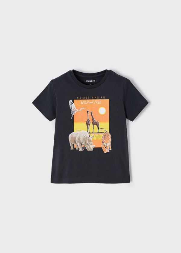 T-shirt PLAY WITH ECOFRIENDS menino - Image 4