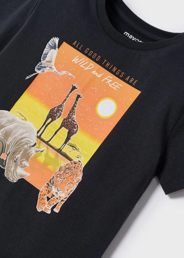 T-shirt PLAY WITH ECOFRIENDS menino - Image 5