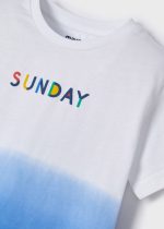 T-shirt ECOFRIENDS dip dye menino - Image 3