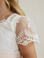 Vestido tule bordado menina - Image 2