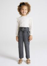 Calças slouchy menina