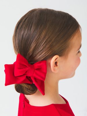 ELÁSTICO VELUDO BRILHO MENINA