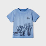 T-shirt com motivo estampado