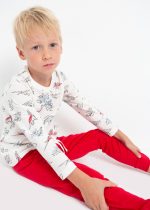 Pijama estampado algodão sustentável - Image 2