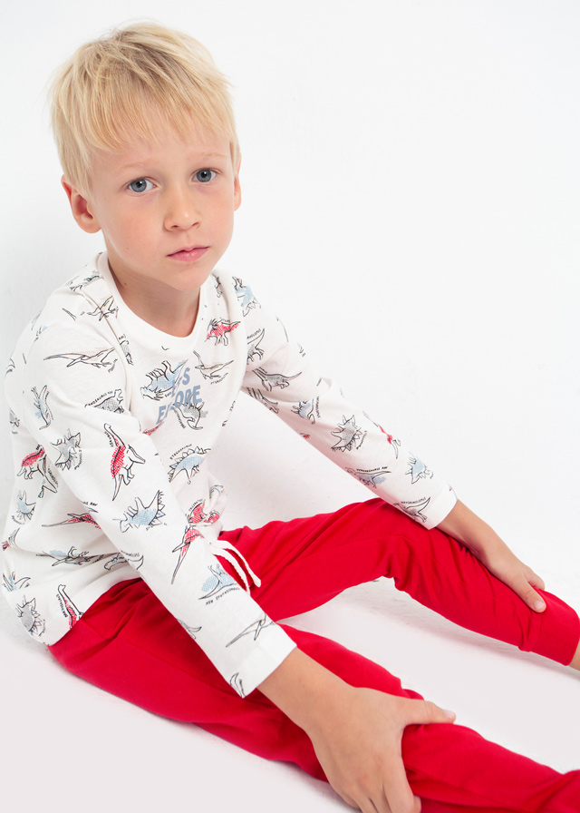 23-03794-014-L-3 Pijama estampado algodão sustentável - Image 2