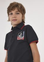 Polo algodão sustentável rapaz