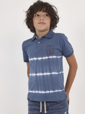 Polo tie dye rapaz