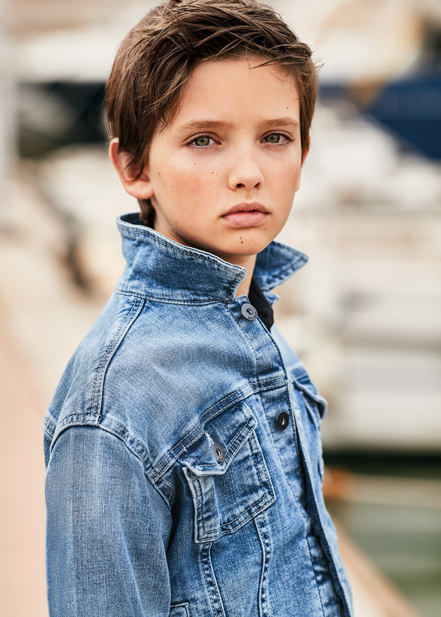 23-06446-005-L-3 Casaco ganga de algodão sustentável - Image 1