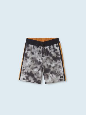 Calção de banho tie dye