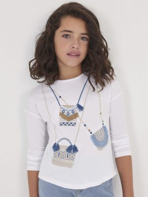 Camisola de algodão sustentável