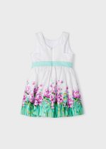 Vestido estampado de algodão menina - Image 4