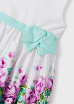 Vestido estampado de algodão menina - Image 5