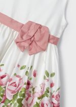 Vestido estampado de algodão menina - Image 3