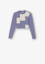 T-shirt Patchwork Bicolor