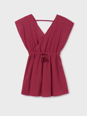 Vestido caftán rapariga