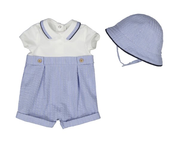 GetFotoPublica (2) Macacão com gorro Better Cotton recém nascido - Image 1