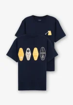 T-shirt Estampado Costas e Bolso Frontal - Image 2