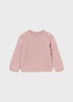 Jersey flores bordadas