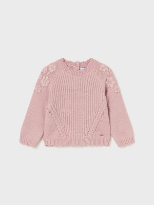 Jersey flores bordadas