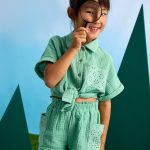 Conj. short perfurado