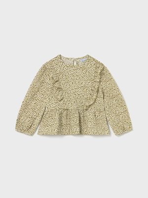 Blusa estampada punto bambula