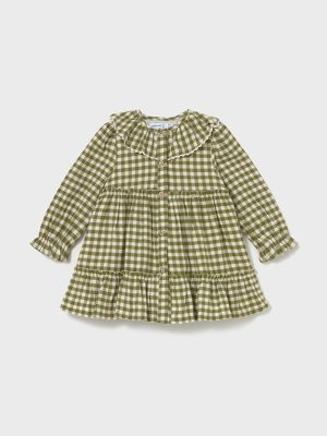 Vestido xadrez vichy