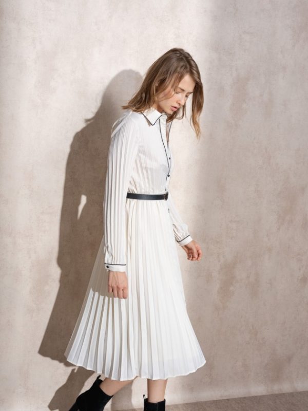 Vestido plissado - Image 4
