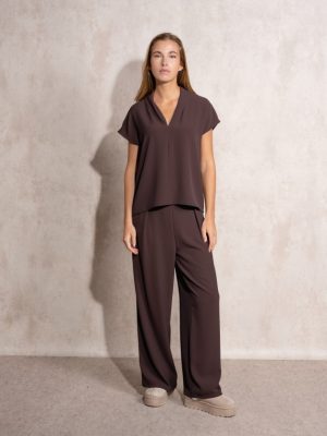 Blusa fluída