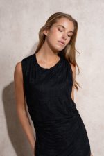 Vestido comprido de renda - Image 3