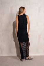 Vestido comprido de renda - Image 7